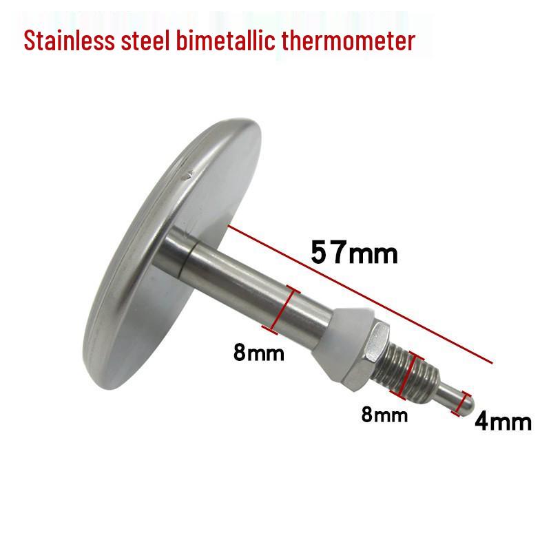 WSS-130℃ Stainless Steel Steamer Thermometer & Temperature Gauge