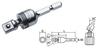 TOP Electric Drill Universal Socket Hex Shank to inch Swivel Japan Adapter, 3/8 Square, 30° Angle, EUA-3, Tsubame-Sanjo,