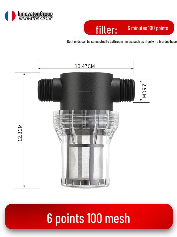 Cross-Border Garden Hose Filter for Mud, Sand, Irrigation, Car Wash, Tap Water, and Aquaculture