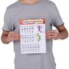 Saxophone Fingering & Chord Chart on Copperplate Paper for Learning & Practice