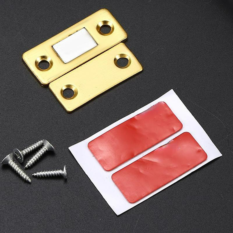 Magnetic Cabinet Catches Magnet Door Stops Hidden Door Closer With Screw For Closet Cupboard Drawer Furniture Hardware XYZ