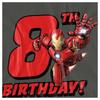 Iron Man Womens/Ladies 8th Birthday T-Shirt