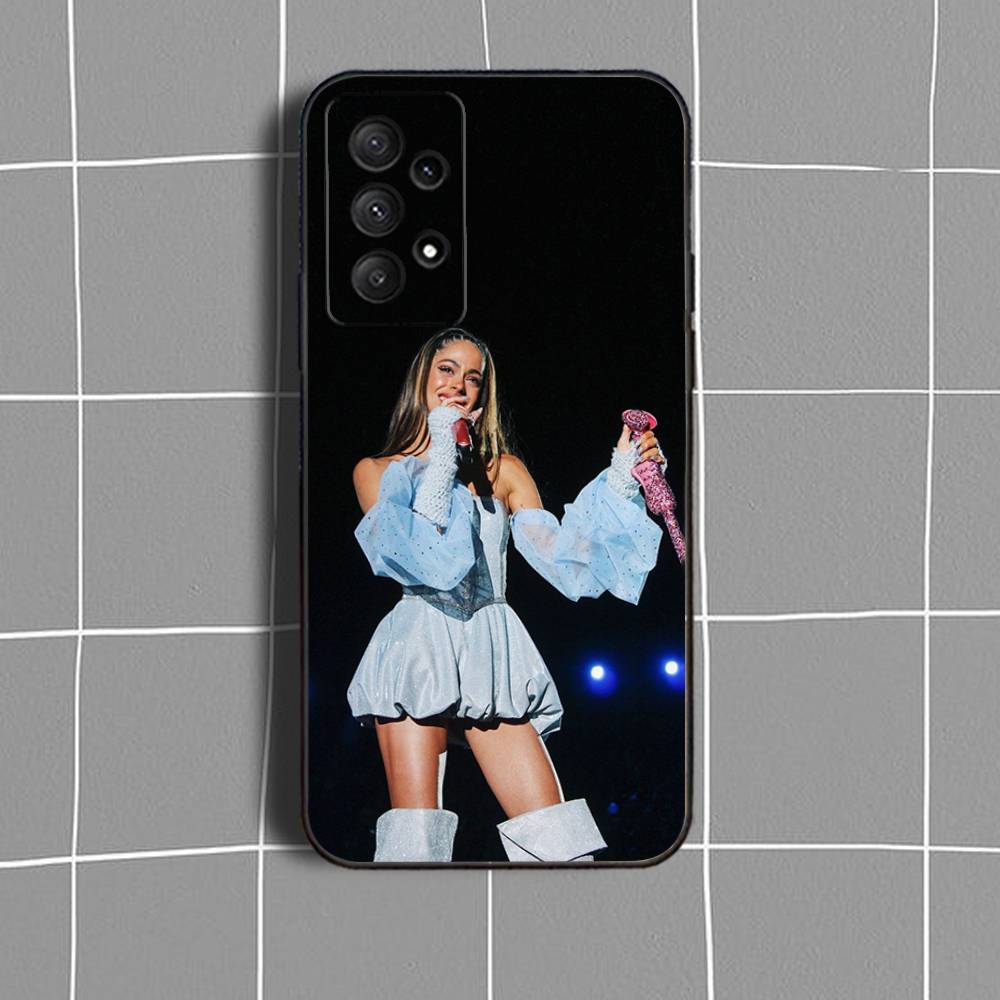 M-Martina S-Stoessel TINI Phone Case For Samsung Galaxy A73,31,32,72,41,53,52,71,22,5G,Note,J7,8,9 Soft Black Cover