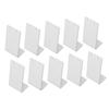 10pcs Acrylic Earring Holder   Ear Studs Jewelry Storage Display Rack Showcase Earrings Display Stand Earring Storage