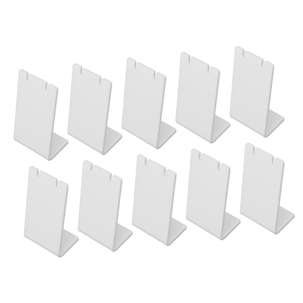 10pcs Acrylic Earring Holder   Ear Studs Jewelry Storage Display Rack Showcase Earrings Display Stand Earring Storage
