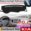 For KIA RIO 2 2005 2006 2007 2008 2009 New Pride Rio5 Anti-Slip Mat Dashboard Cover Pad Sunshade Dashmat Carpet Accessories RIO2