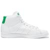 adidas סטן סמית אמצע לבן ירוק BB0069