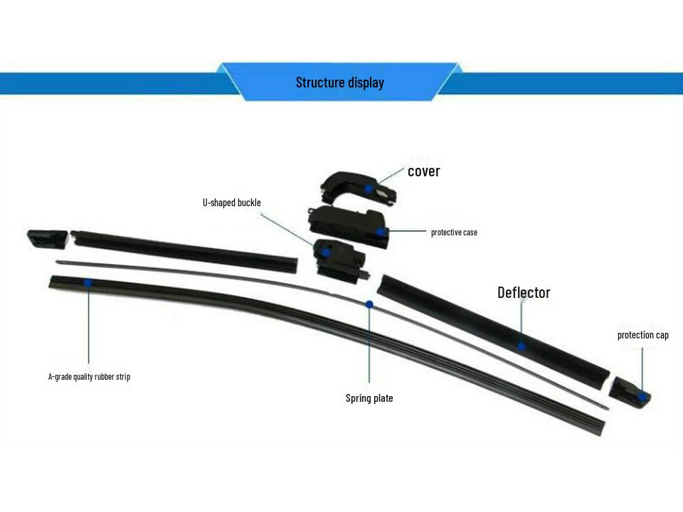 Bone-free U-Hook Wiper Compatible with Buick Regal, LaCrosse, Skylark, and Excelle
