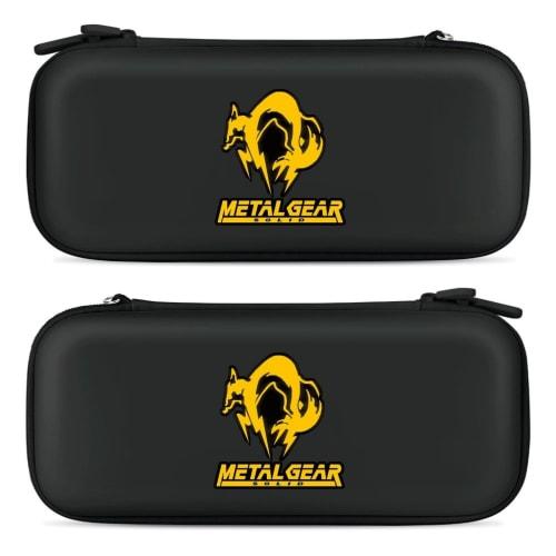 Metal Gear Witch Case for Switch/Switch OLED Models, Waterproof, Dustproof, and Dirt-Resistant, Holds 15 Game Cards, Shockproof, and Includes Storage