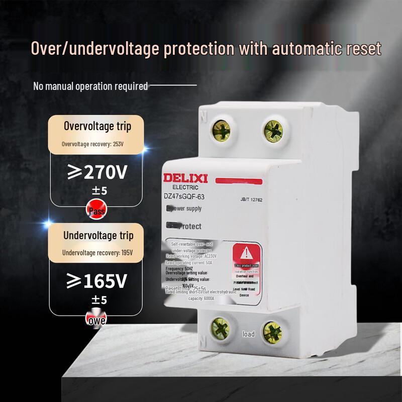 DELIXI Automatic Over/Under Voltage Protector