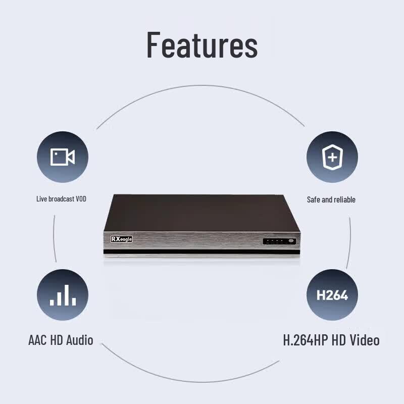 Rxeagle R100A Series HD Conference Recording and Broadcasting Server (CN version)