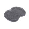 Shower Silicone Foot Scrubber Back Body Brush Massager Pad Mat Cleaning Bathroom