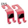 Car Seat Hook 2Pcs Headrest Heavy Duty Hooks Double Back Vehicle Storage Organizer for Fits Most Cars Bags Coats Accessory