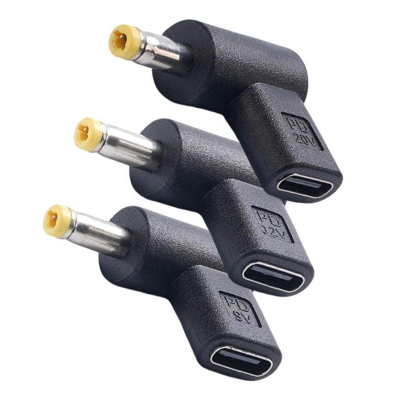 USB C To 4.0x1.7mm Direct current Bridge With 27W 36W 100W Output For LED Lights Laptops Electronics Charging