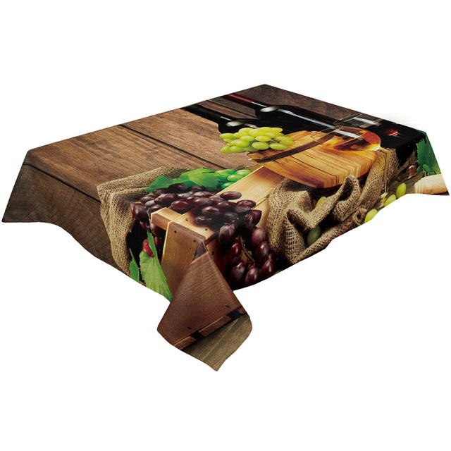 Tovaglia rotonda da collezione birra Impermeabile Decorazione tavolo matrimonio Tovaglia Copritavola cucina Sala da pranzo