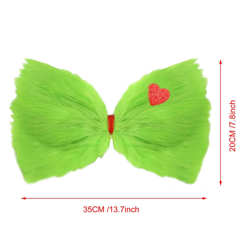 Plush Xmas Tree Topper Multi-Purpose Soft Plush Bow Tree Ornament Reusable Lovely Bow Tree Topper for Indoor Outdoor Treetop