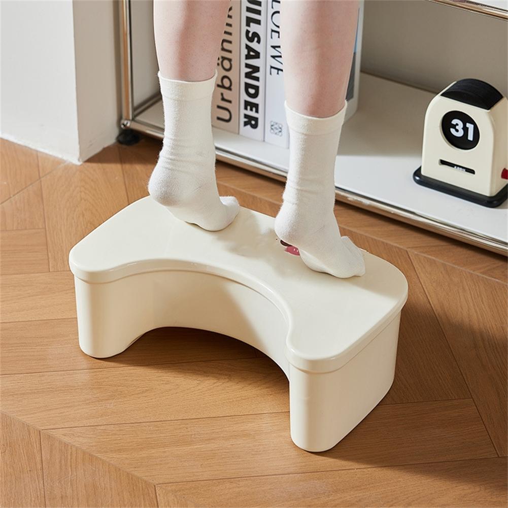 Potty Stool Bathroom Stool Everyday Comfort Comfortable Bathroom Experience Daily Necessities Organizer Hygienic Easy Clean