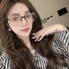 Wav The Same Ultra-Thin Folding Sunglasses Female Tide Gradual Change Fashion Plain Glasses With Sunscreen Sunglasses Anti
