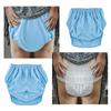 Water Resistant Adult Diaper Cover with Elastic Leg Openings Washable Incontinence Pants for Enhances Leak Protection