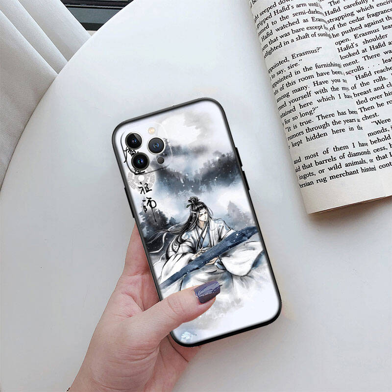 MH91 Mo Dao Zu Shi Phone Shell Case for iPhone 7 8 11 12 13 14 15 16 17 16E XS Pro Max XR X SE Air