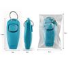 2 In 1 Dog Training Whistle Clicker Pet Dog Click Trainer Aid Adjustable Wrist Strap Pet Training Tools Pet Training Clicker