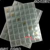 10PCS Album for Coins Albums Page 12/20/30/42 Pocket Coins Collection PVC Transparent Inside Pages 250 X 200 Mm Coins Loose Leaf