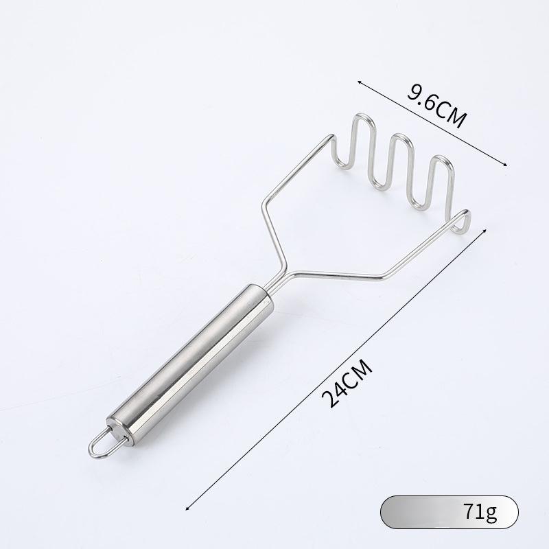 Stainless Steel Manual Potato Masher Multifunctional Ricer for Baby Food
