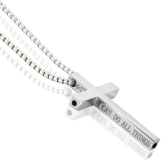 Breathing Necklace for Anxiety Stress Relief, Quit Smoking Tools Breathlace Cross Necklace, Stop Smoking Aids Breathing Necklace, Fum Vaporless