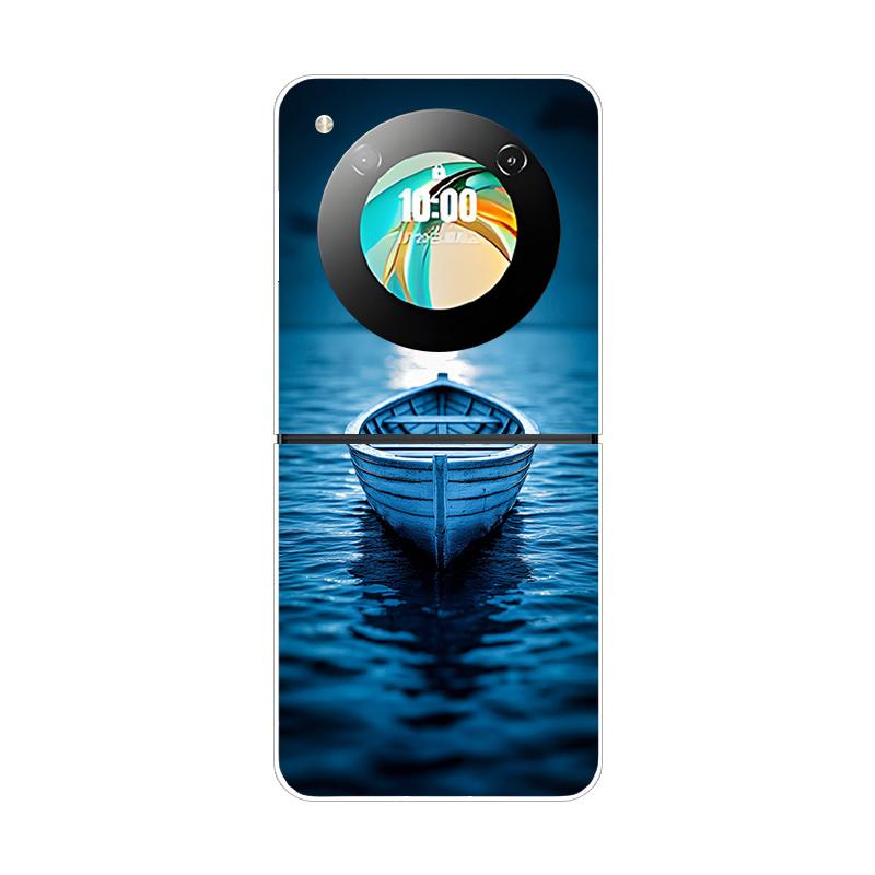 Etui na ZTE Nubia Flip Flip2 Luksusowe Modne Pokrowiec Przezroczyste Twarde Etui PC na Telefon Na ZTE Libero Flip Odporne na Wstrząsy Zderzak Obudowa
