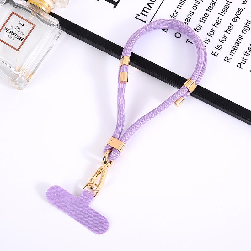 Adjustable Nylon Mobile Lanyard with Clip – Multifunctional Anti-Lost Wrist Strap