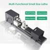 Mini Lathe Beads Polisher Machine Woodworking Craft DIY Rotary Tool Universal Set US Plug