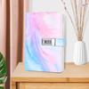 Diary with Lock Combination Journal Organizer ,Thick Travel Locked Locking