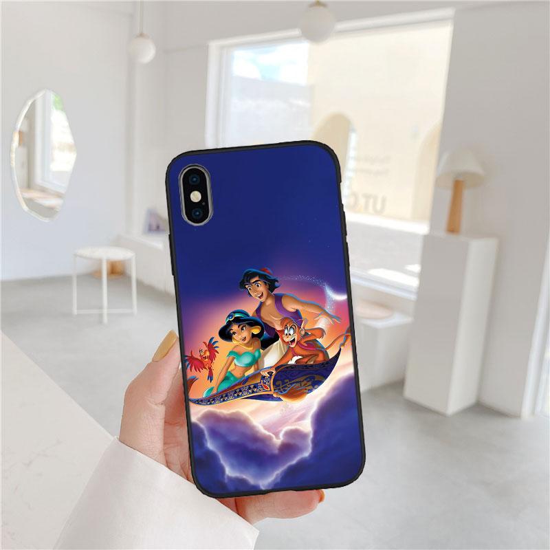 CJ1 Aladdin Soft Shell Phone Case for iPhone SE X XS XR 11 16E 17 Pro Max Air 8 7 6 6s Plus