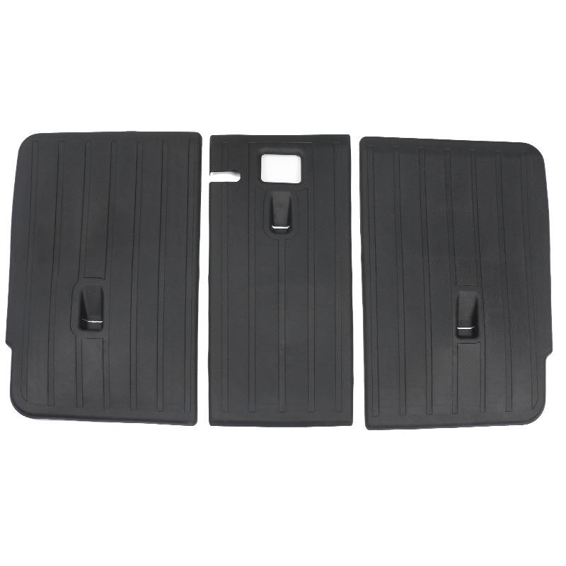 Tesla Model Y Trunk Side Flocking Protectors - Full Cover for Tail Box Sides