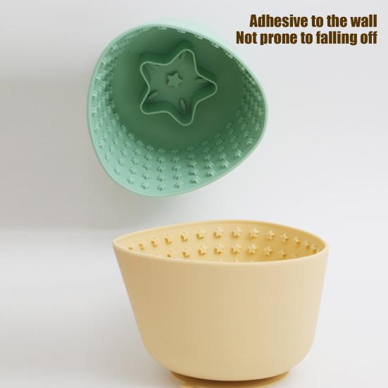 Silicone Pet Slow Feeder Bowl Anti-Choking Non-slip Easy Clean Slow Down Eating Food Bowl for Small Medium Large Breed Dogs Cats
