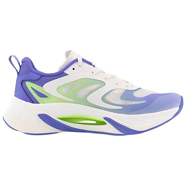 Anta Not Stop Pro Shock Absorption Non-Slip Wear-Resistant Low-Top Running Shoes Men Running Shoes White Purple Green 112225596-5