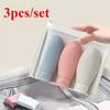 3pcs 60ML Travel Bottles Refillable Mini Squeeze Bottles Toiletries Body Lotion Shampoo Conditioner Travel Cosmetic Containers