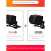 Streaming Media Driving Recorder Reversing Image Ahd1080p Four-Hole Positive Mirror Dual-Control Dual-Purpose Camera Night Vision