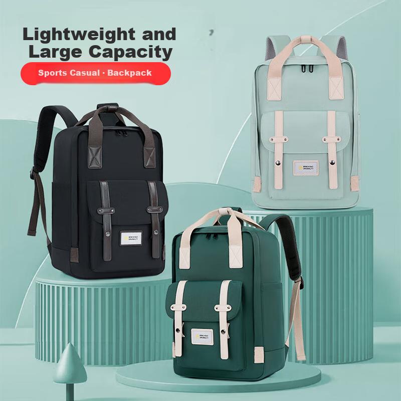BRINCH Laptop Backpack for Men and Women, Compatible with Xiaomi and Huawei 15.6/16 Inch Business Travel Laptop Bag