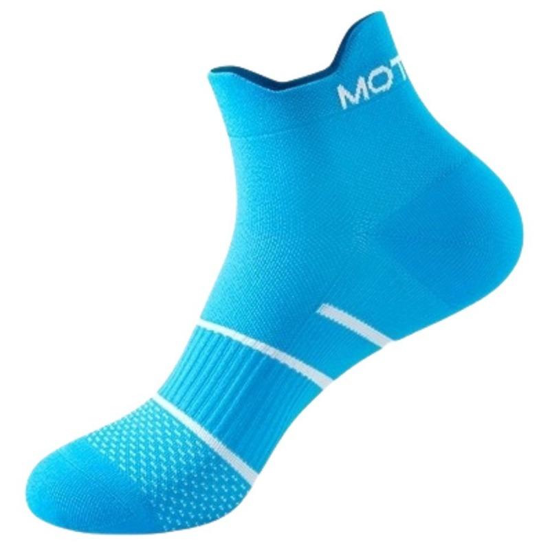 

Мужские и женские летние тонкие, дышащие, влагоотводящие и быстросохнущие профессиональные тренировочные носки для бега, марафонов и альпинизма 1 pair синий