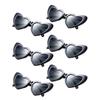 1Pc Heart Shaped Sunglasses Wedding Bridal Shower Christmas Decor Supplies Bride Bridesmaid Gift Glasses Bachelorette Party