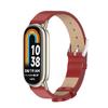 Fashion Leather Watch Strap For Xiaomi Mi Band 8 Bracelet Replacement Wristband Miband 8 NFC Correa Smart Mi Band 8 Wrist Straps