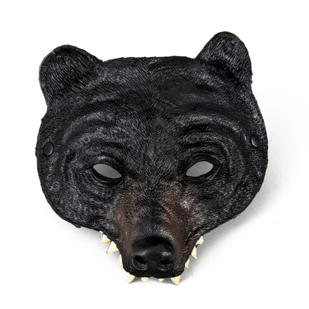 

Realistic Bear Mask Personality Animal Head Mask Costume Accessories Cosplay Mask Festival Style 2