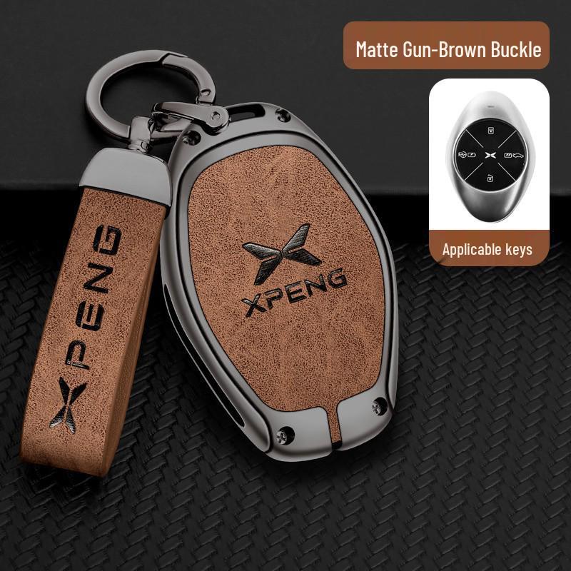 Compatible Models: Xiaopeng P7, P5, G3, G3i, G9 Key Case – Unisex Car Key Shell Cover