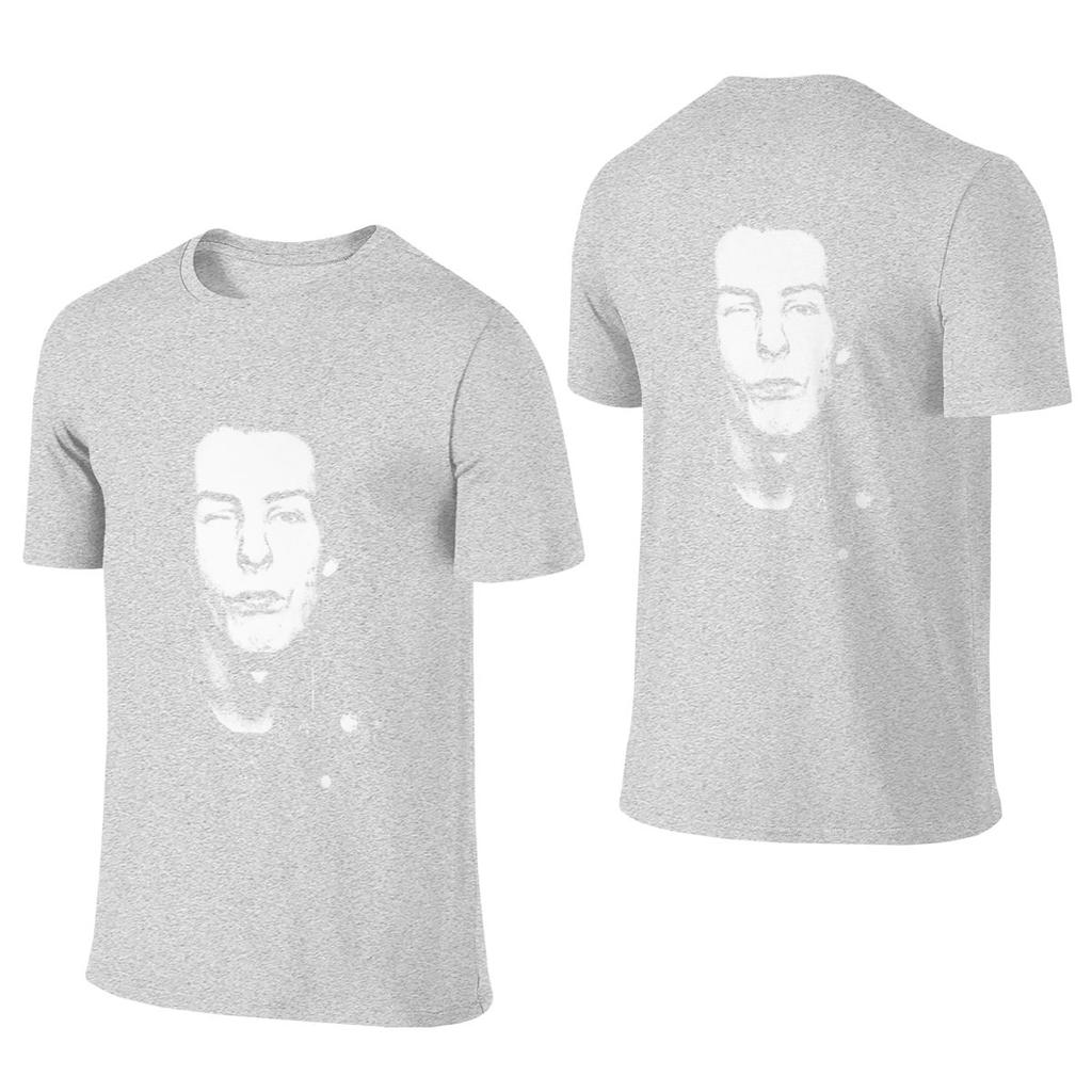 Sid Vicious Ultraminimalist Reversible Tshirt Niche Salt Style No Curling Tee