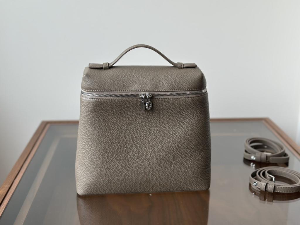 LP23 Simple Fashion Casual Single/Double Shoulder Bag Large Capacity Handbag Genuine Leather Womens Bag