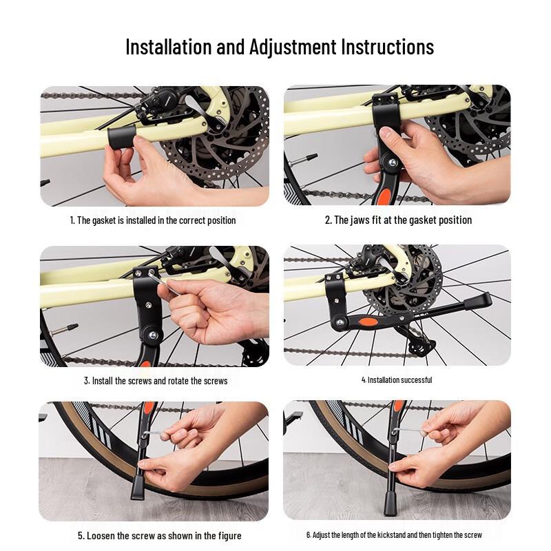 SolarStorm Bicycle Kickstand