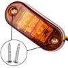 5/1pcs LED Side Marker Lights for 12V-24V Trailer Trucks High Brightness Front Rear Tail Clearance Lamp Signal Lamp Warning Lamp