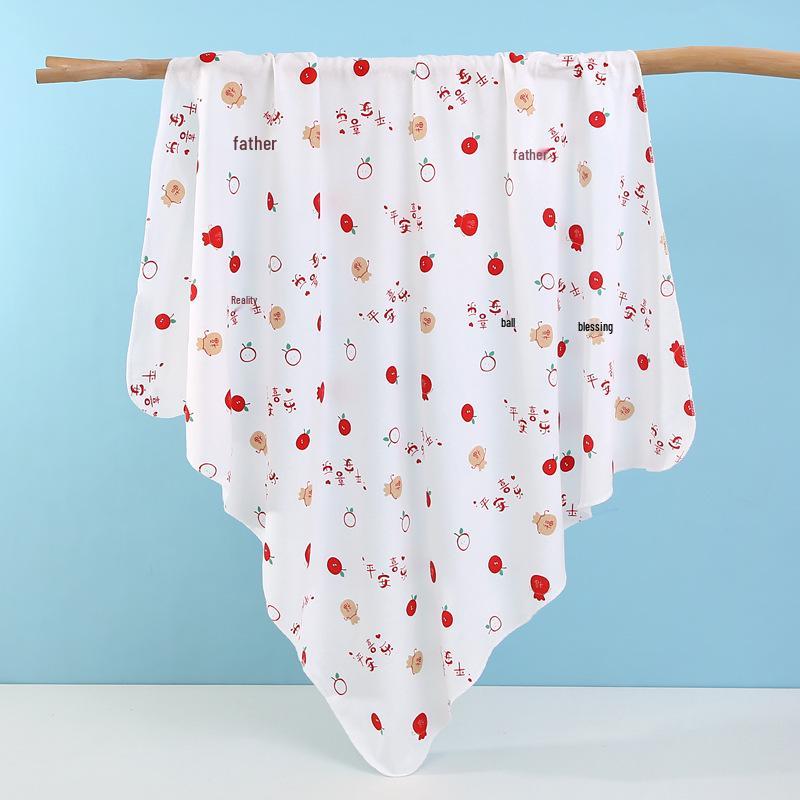 Class A Pure Cotton Baby Swaddle Blanket – Essential for the Delivery Room & Suitable for All Seasons