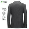 Shanshan Men's Wrinkle-Resistant Business Casual Suit Jacket